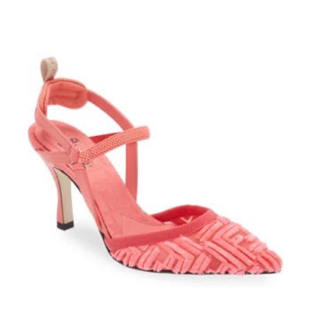 FENDI Colibrì FF Logo Pointed Toe Slingback Pump (Women)